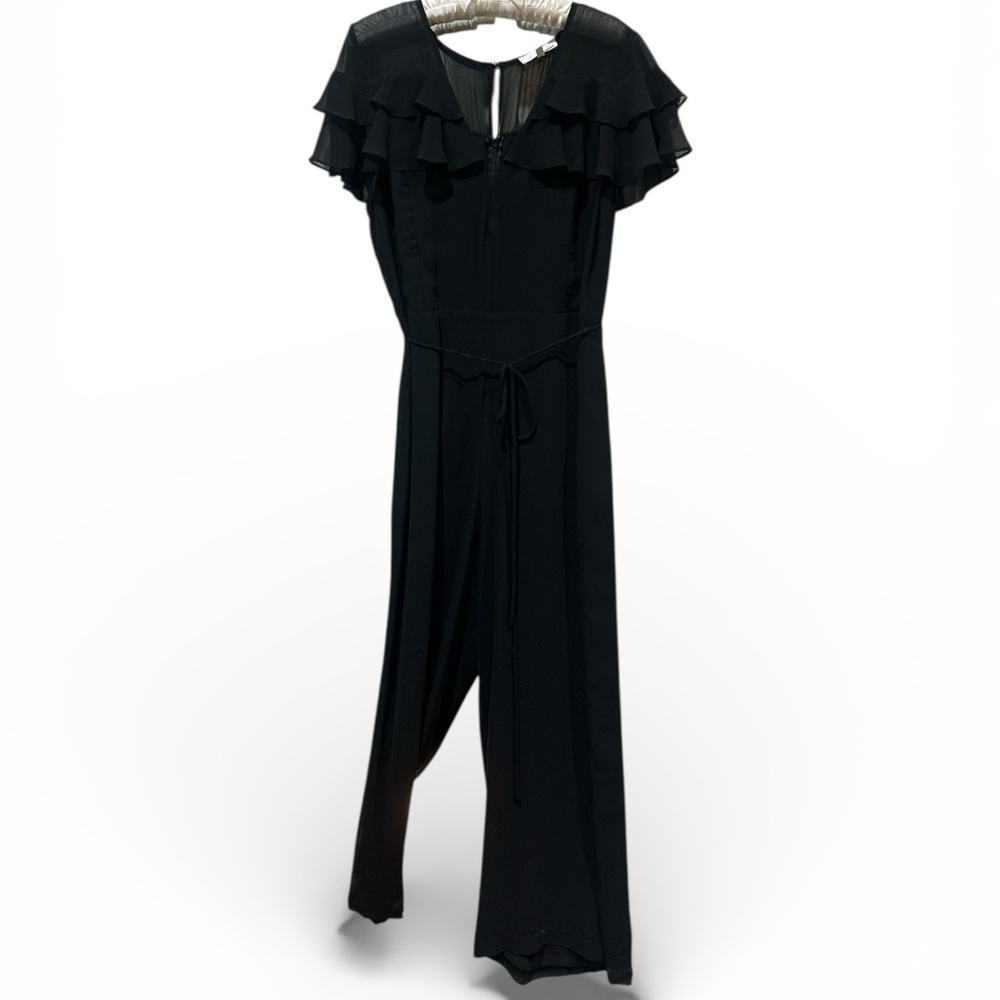 Pretty Black Jumpsuit with Pockets, Size M, Never Worn!